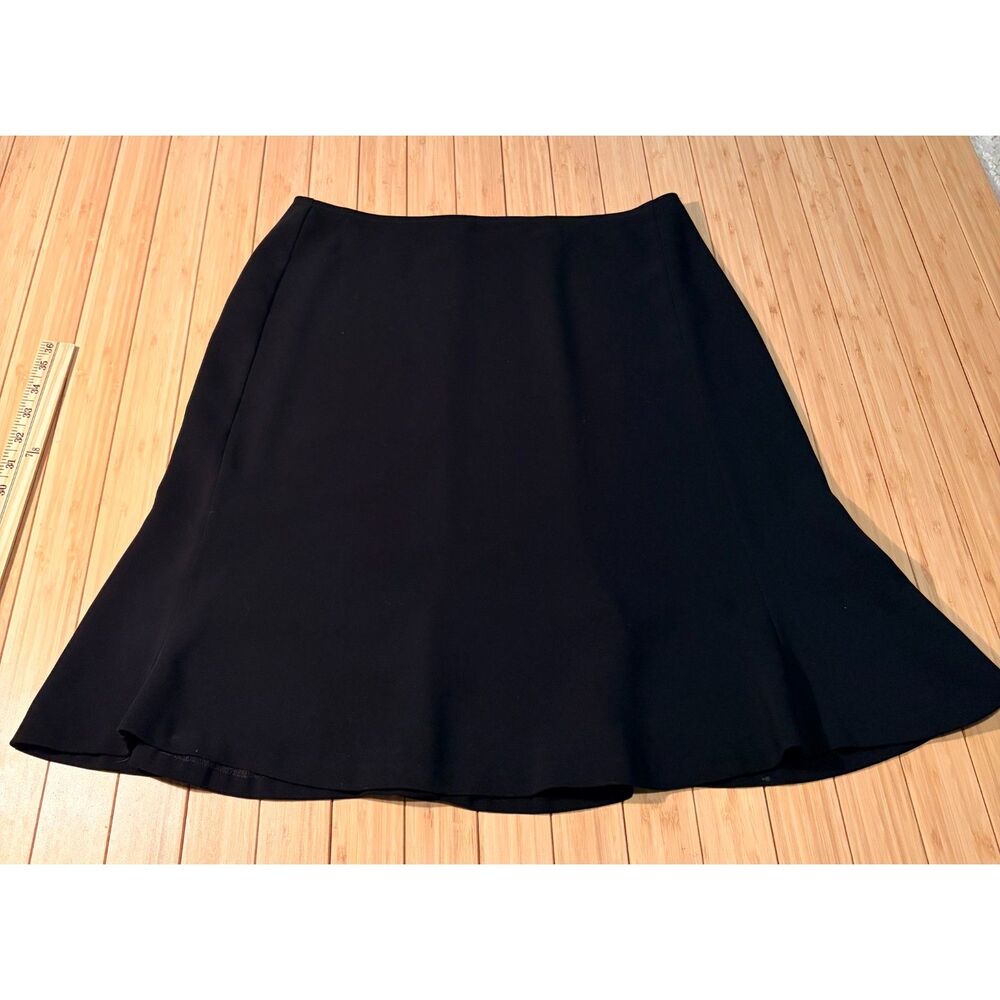 Drama New York Black A-Line Flared Skirt Size 12